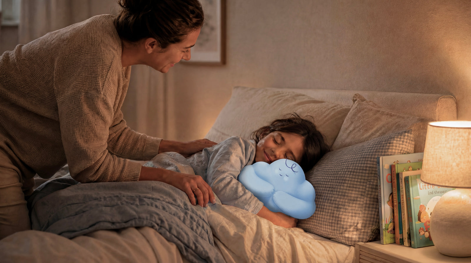 De kleintjes in slaap. En jij morgen weer echt wakker.