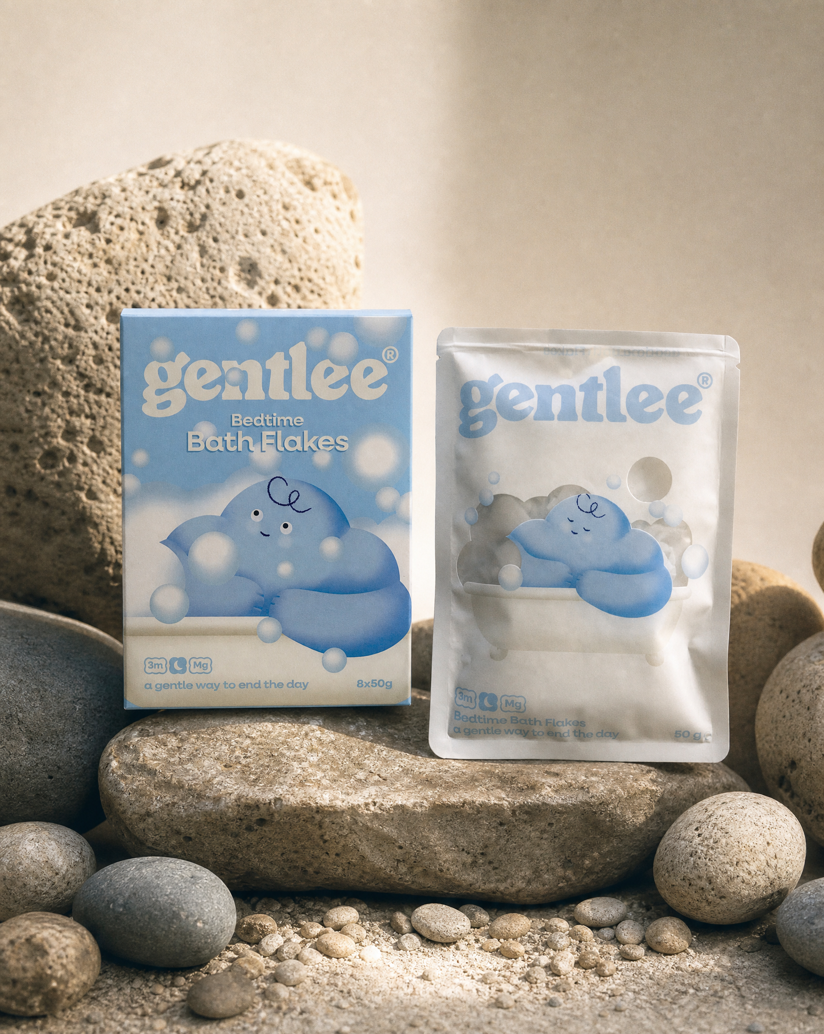 The Bedtime Bath Flakes