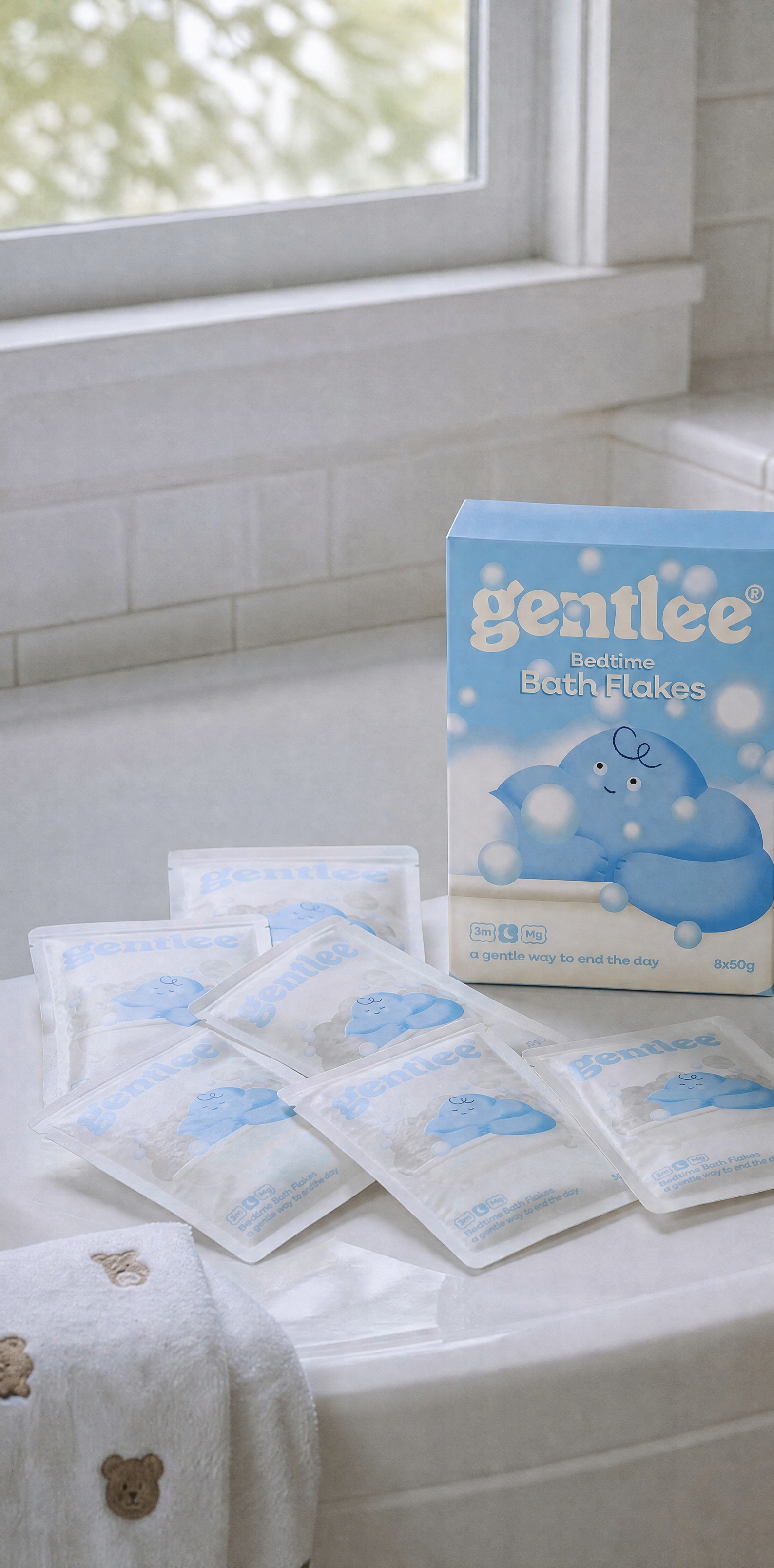 The Bedtime Bath Flakes